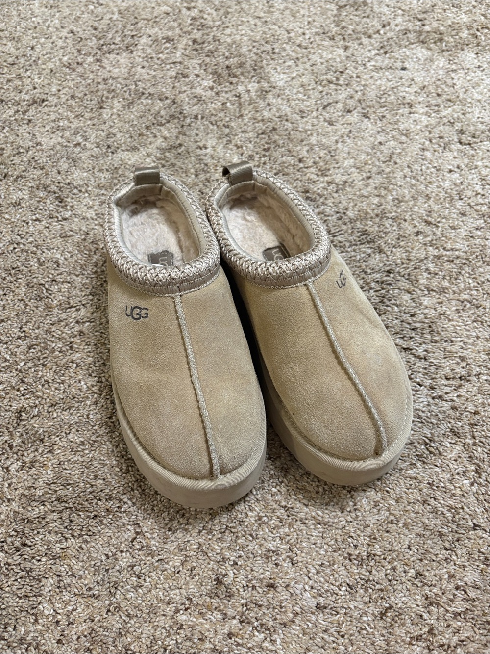 UGG platform tazz Chestnut Tan
